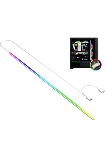 Generic AURA L1 NEON ARGB LED Strip Light PC — 40 LED, 408mm Flexible Silicon...
