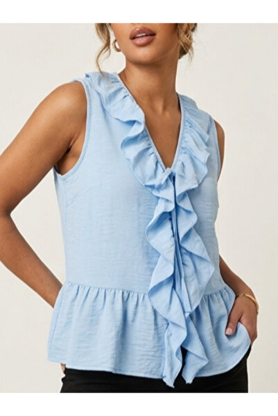 DENİZLİFE Zero Sleeve Blouse