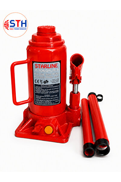 Starline Hidrolik Şişe Kriko 10 Ton