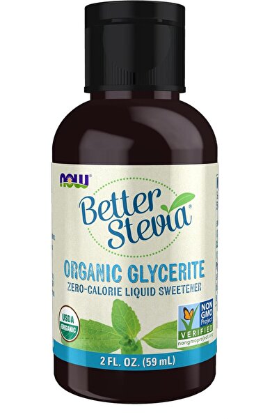 Now Foods BetterStevia Glycerite Liquid Sweetener (60 ml)