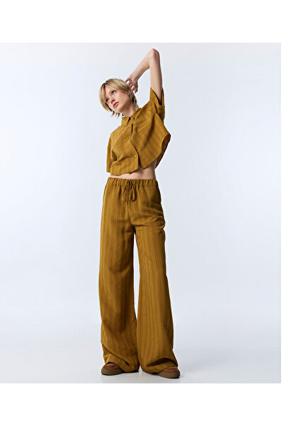 Twist ELASTİK BEL ÇİZGİLİ PANTOLON