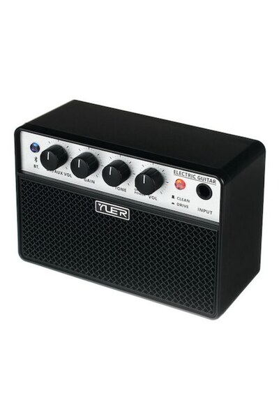 YuER Amplificator portabil BA-10E, 10W, Bluetooth 5.1, 152x99x73mm, 2 difuzoa...