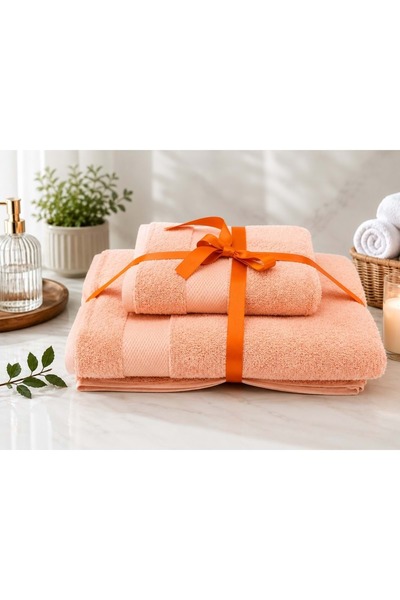 Özdilek Woven Cinnamon - Personal Towel Set Super Soft (90X150 + 50X90)