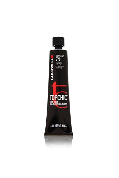GOLDWELL TopChic, Vopsea de păr permanentă, 7N Blond mediu, 60 ml