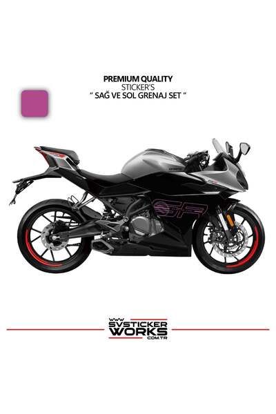 ARONA CFMOTO 250SR Grenage ملصق مجموعة اليمين اليسار نموذج ملصق ملصق عالي الجودة