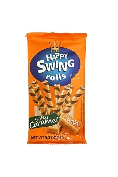 Papadopoulou HAPPY SWING ROLLS 150gr. - (ΑΛΑΤΙΣΜΕΝΗ ΚΑΡΑΜΕΛΑ)