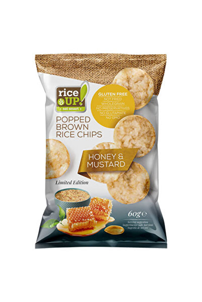Rice Up ΤΣΙΠΣ ΟΛΙΚΗΣ 60gr. - (ΜΕΛΙ ΚΑΙ ΜΟΥΣΤΑΡΔΑ)