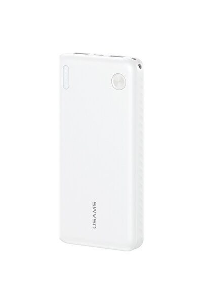Usams PB83 Power Bank 10000mAh USB-C 2x USB-A PD QC 3.0 Alb