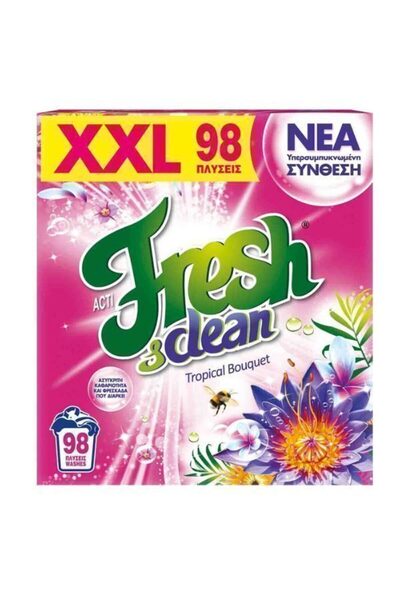 Planet ACTIFRESH ΚΑΙ CLEAN ΣΚΟΝΗ ΠΛΥΝΤΗΡΙΟΥ 4.120gr (98μεζ.)