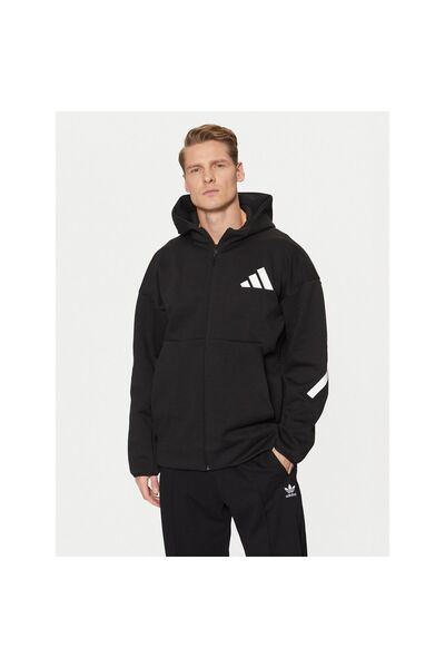 adidas Bluză bărbătească JD5984 Negru