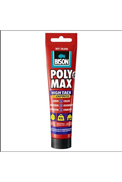 Bison Adeziv și etanșeizant rapid Poly Max High Tack Express, 165g