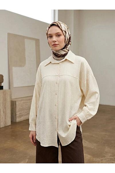 Foremia Front Roba Detailed Tunic-Stone