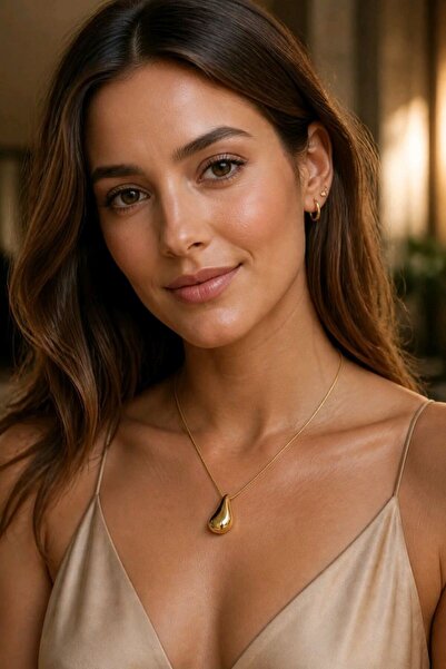 Monalisa Home Luxury Drop Figured Adjustable Necklace