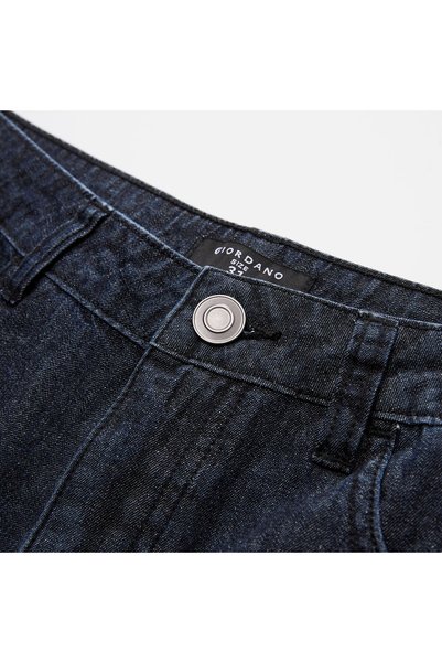 Giordano Men's Mid Rise Regular Zipper Jeans