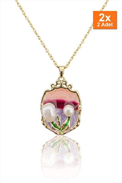Bozhi Steel Necklace Gold 45cm Stylish Gift