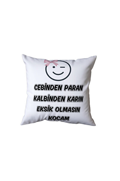 Beramussa Let Money and Love Never Be Missing from Your Life, Husband Pillow,...