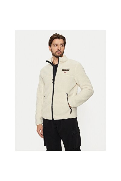 Napapijri Fleece pentru bărbați NP0A4IA9N1J1 Bej