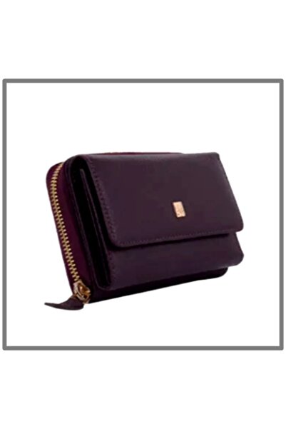 DÖNMEZLER LİSANS Women's Wallet Leather Black