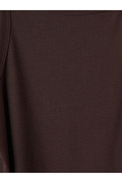 LC Waikiki Crew Neck Ribbed Girls' Undershirt
