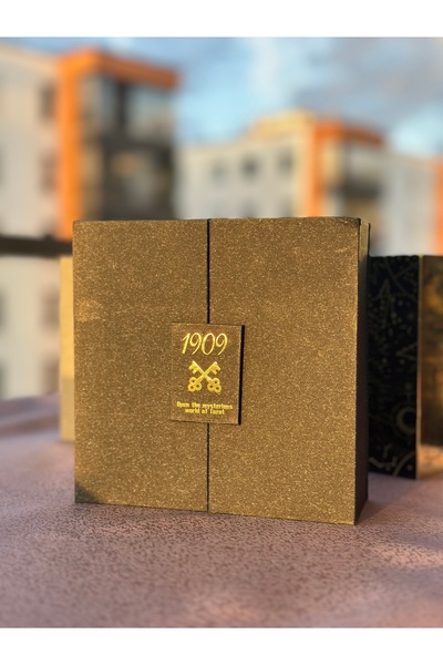 Galaksi Dükkanı Gold Foil 1909 Gilded Blue Rider Waite Tarot Seti /Mavi Yaldı...