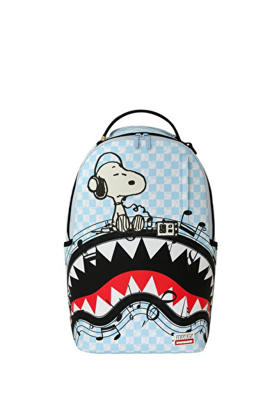 Sprayground ®   Σακίδιο Πλάτης Peanuts Snoopy Jams B8798 - Ανοιχτό Μπλε - Ενι...