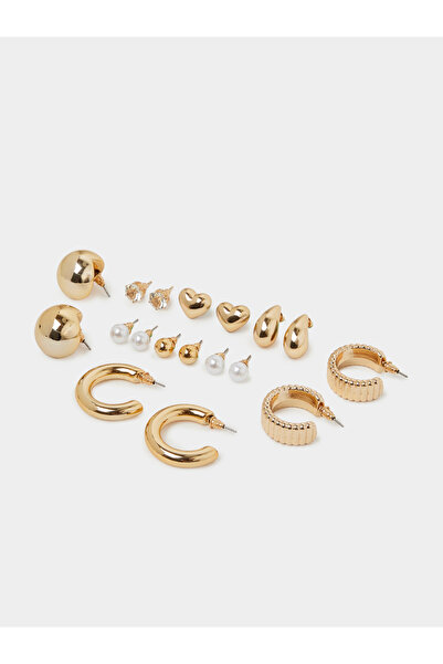 Styli Set of 9 - Assorted Stud and Hoop Earrings
