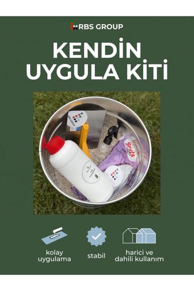RBS GROUP RBS TAŞ HALI KENDİN UYGULA KİTİ BODRUM (Uygulama Alanı : 1m2 –1,2 m²)