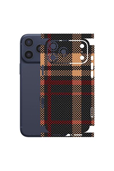 Kapps Iphone 17 Pro Max ile Uyumlu Rainbow Serisi Premium Kaplama 360 Siyah-Sarı