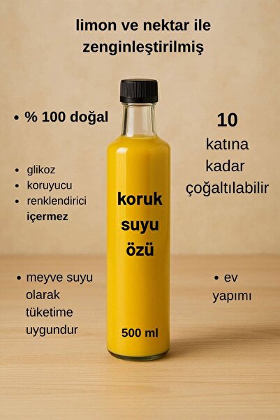 Koruk Suyu Özü / 500 ml