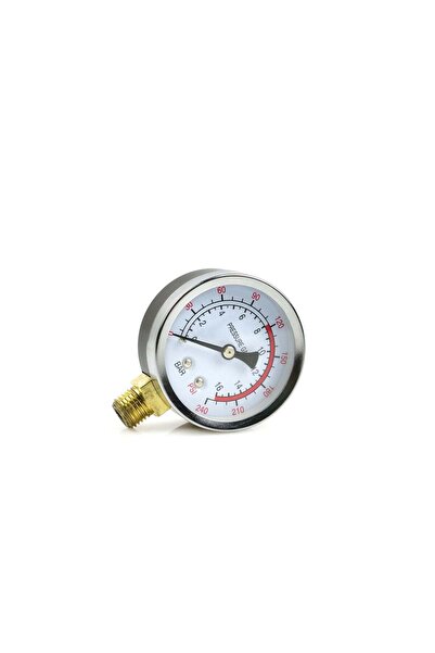 GEKO Regulator cu manometru pentru compresor, 14 mm x 1.5 mm, 100 l, CG 80302...