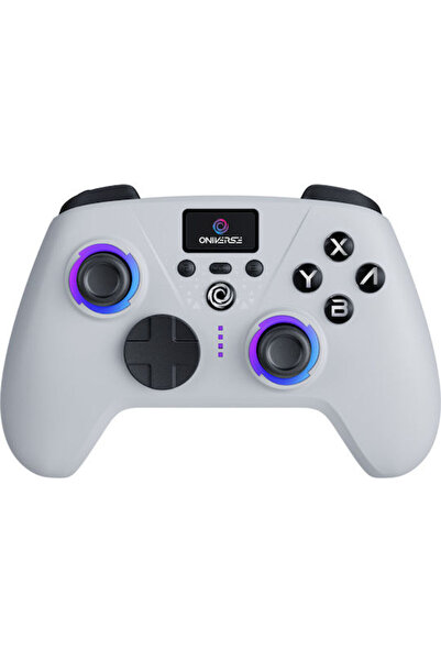 Oniverse Ασύρματο χειριστήριο παιχνιδιών Aura για Switch 2 Λαμπερό Λευκό