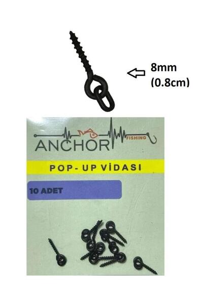 Anchor Pop-Up Vidası 10 Adet