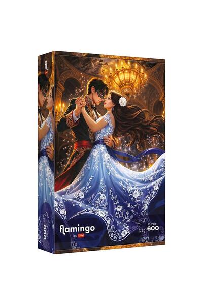 Trefl Flamingo Romantism Puzzle, 600 Pieces