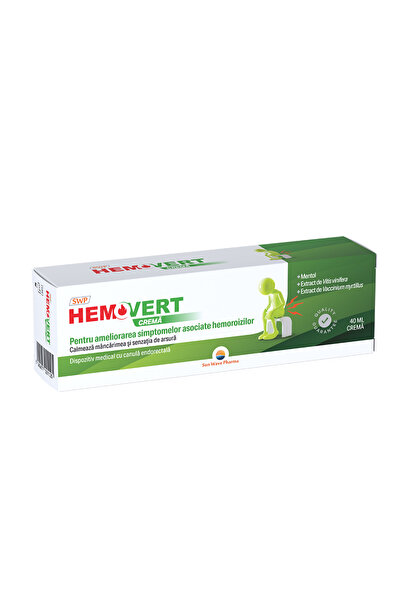SUN WAVE PHARMA Hemovert Crema 40ml