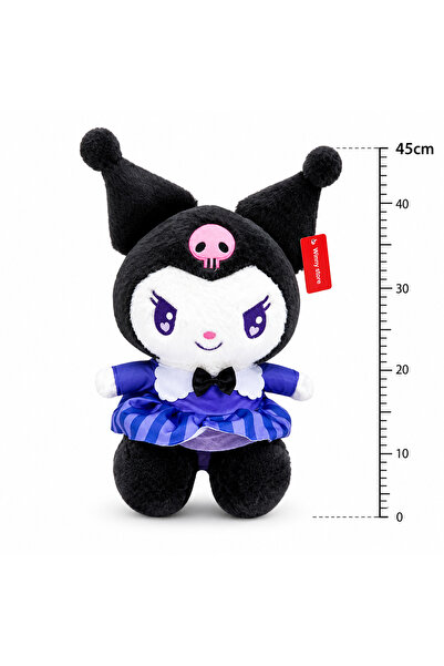 wafra store Big Size Kuromi Plush Doll Soft Stuffed Toy for Girls with Stylis...