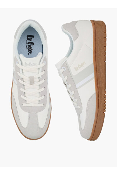 Lee Cooper Men Panelled Logo Lace-Up Sneakers