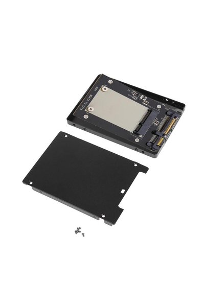 Choice msata to sata MSATA SSD Enclosure Case MSATA to 2.5 SATA Hard Drive Ha...