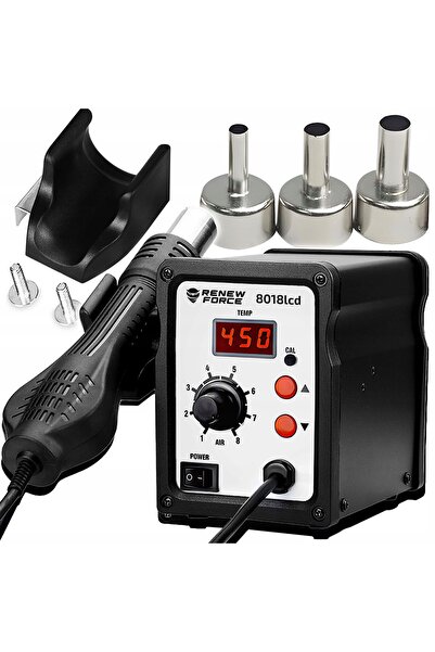 Renew Force Ciocan de lipit cu aer cald de 700W