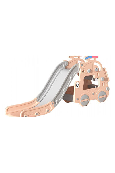 Kidstoys Πλαστική Αστυνομική Τσουλήθρα Ροζ JC01-PN