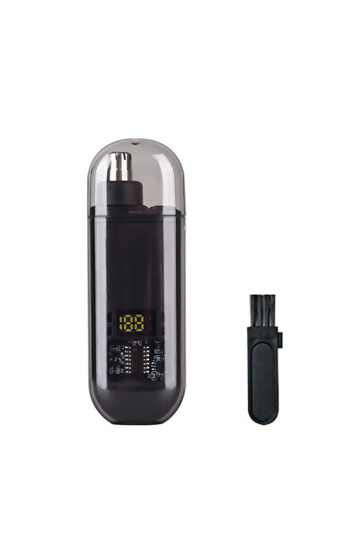 Choice Black Nose Hair Trimmer Rechargeable Electric Nose Hair Remover Men Ey...