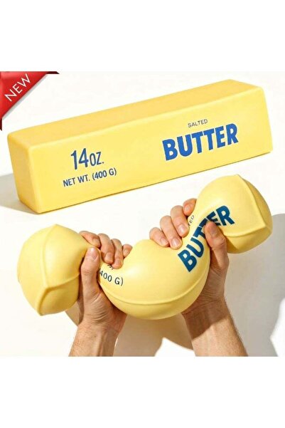 REZZOSS Realistic Stick of Butter Squishy Toy – 14oz (400g) Slow-Rise Salted ...