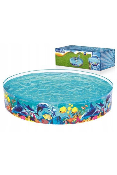 BESTWAY Piscină de grădină extensibilă pentru copii 244 x 46 cm