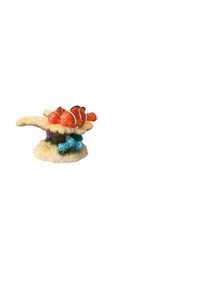 AQUA D'ELLA Clown Fish 7 Decoration for Aquariums 6x3.5x5cm