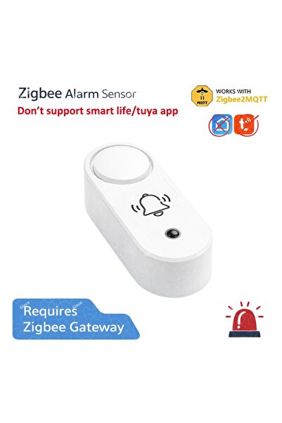 Choice1 جهاز إنذار زيجبي بدون اهتزاز (2MQTT) مع مستشعر اهتزاز اختياري للكشف ع...