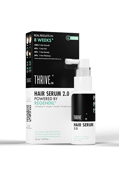 ThriveCo بخاخ للجنسين لجميع أنواع الشعر 50 مل لنمو الشعر والتحكم في تساقط الش...