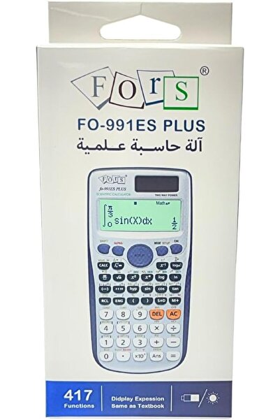 Fors آلة حاسبة علمية FO-991ES PLUS بـ 417 وظيفة |   عرض الكتب المدرسية الطبيع...