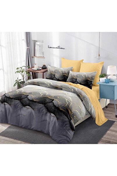 OEM Fine Cotton Duvet Cover Set with Stretchy – 6 pieces | 19193-PR