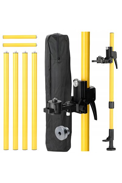 MINEXO Suport telescopic pentru laser 104-420cm cu adaptor pentru pante