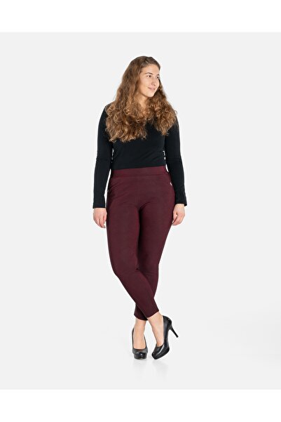 NO BRAND Pantaloni eleganți formali cu talie înaltă tip țigară pentru femei 7...