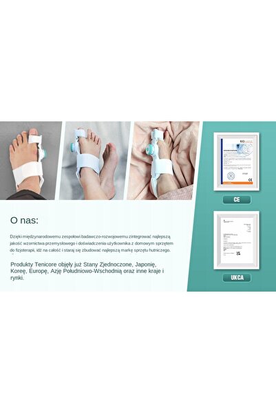 NO BRAND Separator pentru Hallux, Aparat corector, Corector Ortopedic, Hallux